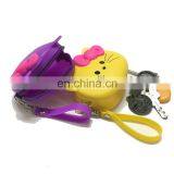 Cute Kitty Shape Coin Pouch Silicone Material Cheap Change Purse Wallet Women's Wristlet Coin Purse Wholesale thumbnail-7