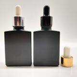 Factory Wholesale Cosmetic 30ML Clear Glass Bottles Frosted Essential Oil Glass Dropper Bottle thumbnail-3