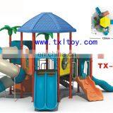 Kids Outdoor Playground Plastic Slide Funny Playground Slide Combination thumbnail-2