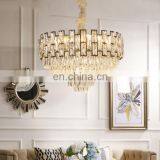 Modern Fashion Simple Luxury K9 Clear Crystal Ceiling Lighting Chandelier