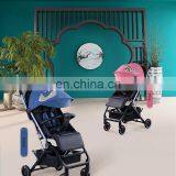 Chinese Style Embroidery Baby Infant Stroller Foldable Toddler Pram Pushchair thumbnail-5