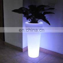 Decoration Plastic Furniture Led Lighting Flower Pot Planter Vase thumbnail-3