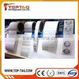 Washable RFID HF NFC Paper Sticker Label Tag / Smart Tag Paper Rolls
