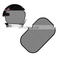 Customized 4Pcs/pair Universal Polyester mesh Sunshade Car Window car windshield Side Window sun shade