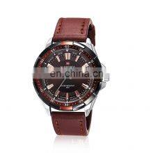 NAVIFORCE 9056 Men's Quartz Watch Top Brand Luxury Leather Watch Analog Display Sport Military Wristwatch thumbnail-2