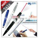 Multi Function Pen Drive , Capacitive Stylus With Laser Pointer Led Light USB Drive With Touch Screen Pens