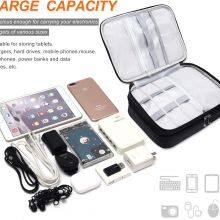 Waterproof Double Layer Electronics Organizer Portable Storage Case thumbnail-2