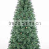 Caucasia Tinsel Pine Made White Special Flocked Christmas Tree/snowing Christmas Tree With Pine Needles and Snowflake thumbnail-6
