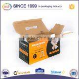 Custom Printed Folding Black Cardboard Corrugated Carton Box thumbnail-1