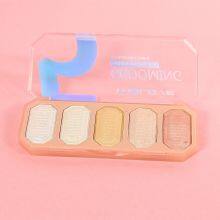 OEM Make up Blusher Palette With High Lighter Cosmetic Face Powder Blusher on Cheeks Bronzer Powder Highlighter Manufacturer thumbnail-2