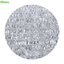 70% Aluminum Shade Cloth Fabric Privacy Screen Pet Shade Car Cover Patio Garden Pergola Cover Canopy With Grommets and Ball Bun thumbnail-5