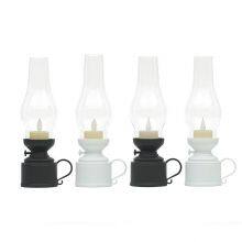 Battery Operated Retro Lamps, LED Kerosene Effect for Christmas & Halloween Decoration thumbnail-2