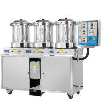 3+1 Units Commercial Herbal Tea Brewer and Sachet Packing Machine, Multi-function Botanical Liquid Extractor for Herbal Hospitals thumbnail-3