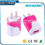 Wholesale OEM EU/US/UK/AU Plug 5V 1A Travel Charger Portable Super Fast Cell Phone Charger For Mobile Phone Charger thumbnail-1
