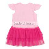 100% Cotton Summer Children Clothing New Cartoon Girl Dresses thumbnail-2