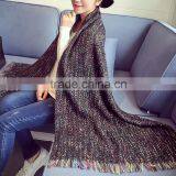 Wholesale New Winter Colorful Striped Fashion Ladies Cashmere Scarf thumbnail-6
