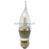 Good Quality White/warm White AC85V-265V E12 B22 Tail Light Led Candle Bulb