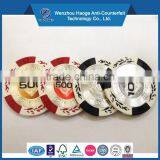 Custom Number Stickers for Poker Chip & Laser Refraction Poker Chip Sticker