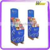 2015 New Design Corrugated Paper Fruit Candy Floor Display Stand With Tiers thumbnail-5