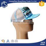 Promotional High Quality Sulblimation Hawaii Flat Bill Rucker Hats thumbnail-3