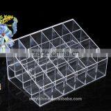 Clear Acrylic Lipstick Holder Display Stand Cosmetic Organizer Makeup Case