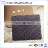 Special Design Fashion New Authentic Embossed Leather Mouse Pad