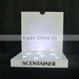 Customized White Cosmetic Display With Led thumbnail-5