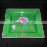 Custom Hotel Square Ceramic Cigar Ashtray thumbnail-2