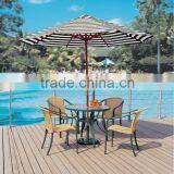 Patio Outdoor Garden Waterproof Sun Parasol With Aluminium Frame thumbnail-1