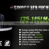 Nichia LED Industrial Outdoor Lighting 135LM/W 60W 100W 150W 200W UFO LED High Bay Light Fixture thumbnail-5