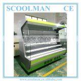 Four Layers Front Open Plug-in Type Fridge