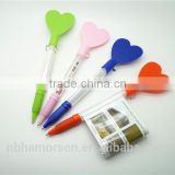 heart shape banner pens