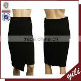 2016 MIDI LENGTH FASHION TIGHT BLACK OFFICE UNIFORM SKIRT thumbnail-1