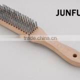 drill wire schima superba wood handle brush galvanized wire brush