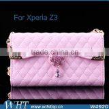 Fancy Cell Phone Case for Sony Z3, Wholesale for Sony Xperia Z3 Leather Case thumbnail-1