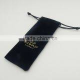 Velvet Jewelry Pouch Black thumbnail-2