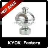 KYOK Aluminum Curtain Finials,simple Design Curtain Rod Finials,curtain Finials Wholesale thumbnail-1