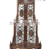 Wooden Handicraft Corner Rack thumbnail-1