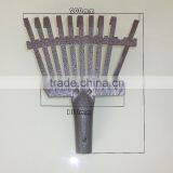 High Quality 11 Tines Carton Steel Stick Rake