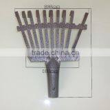 high quality 11 tines carton steel stick rake