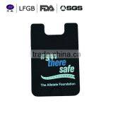 Hot Selling Newest Cheap Phone Case Card Holder With Sticker on Cellphone Back