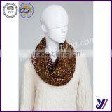 up to Date Acrylic Ncek Warmer Loop Infinity Knit Pashmina Scarf Factory Wholesale Professional Manufacturer(Can be Customized) thumbnail-3