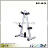 GYM Club Fitness A Type Weight Plates Dumbbell Rack