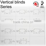 Hot sell vertical blinds components