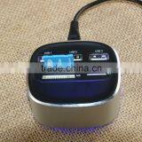 Square Shape All In One SD TF MS M2 Card Reader With Hub thumbnail-4