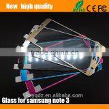 2.5D Titanium Alloy Brushed Metal Tempered Glass Screen Protector for Samsung Galaxy Note 3 thumbnail-2