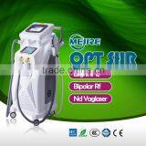 Professional 3 In 1 Elight 1064nm Rf Nd Yag Laser Multifunction Machine Tattoo Removal System