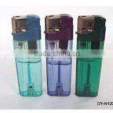Disposable/refillable Cigarette Gas Plastic LED Electronic Lighter