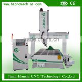 woodworking 4 axis machine HS1325 wood shaper 3d mould cnc router