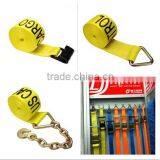 Polyester Webbing Belt Ratchet Tie Down